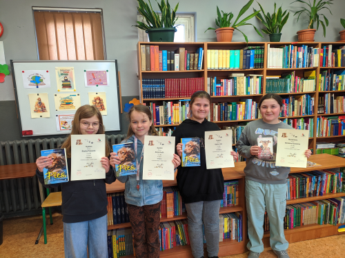 Szkoła Podstawowa nr 90 - konkurs w bibliotece